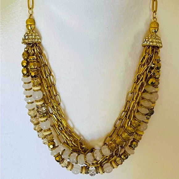 •INC• Gorgeous Multi Layered Statement Necklace - Picture 2 of 3